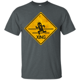 T-Shirts Dark Heather / Small Cactuar Crossing T-Shirt