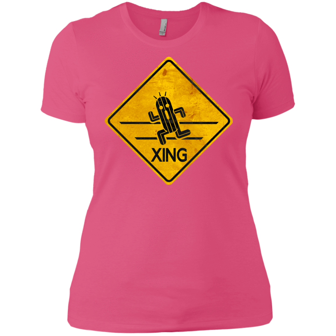 T-Shirts Hot Pink / X-Small Cactuar Crossing Women's Premium T-Shirt