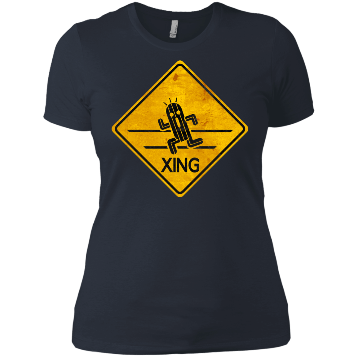 T-Shirts Indigo / X-Small Cactuar Crossing Women's Premium T-Shirt