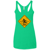 T-Shirts Envy / X-Small Cactuar Crossing Women's Triblend Racerback Tank