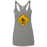 T-Shirts Venetian Grey / X-Small Cactuar Crossing Women's Triblend Racerback Tank