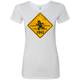 T-Shirts Heather White / Small Cactuar Crossing Women's Triblend T-Shirt