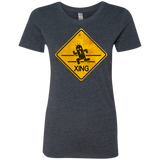 T-Shirts Vintage Navy / Small Cactuar Crossing Women's Triblend T-Shirt