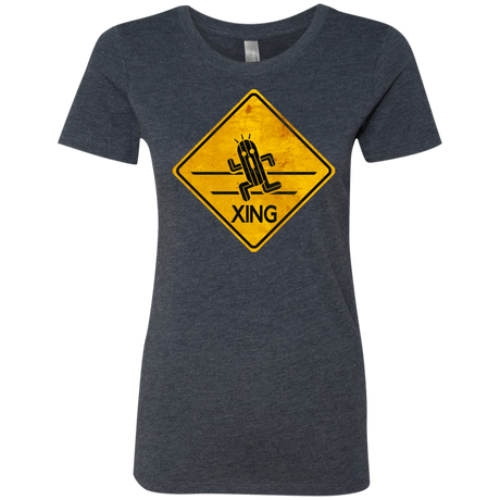 T-Shirts Vintage Navy / Small Cactuar Crossing Women's Triblend T-Shirt