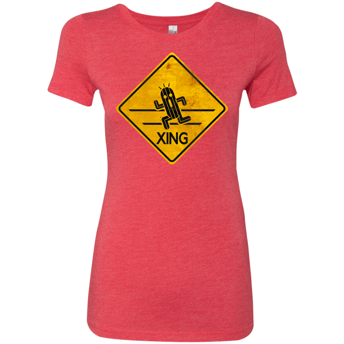 T-Shirts Vintage Red / Small Cactuar Crossing Women's Triblend T-Shirt