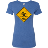T-Shirts Vintage Royal / Small Cactuar Crossing Women's Triblend T-Shirt
