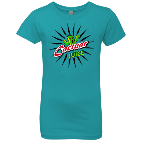 T-Shirts Tahiti Blue / YXS Cactuar juice Girls Premium T-Shirt