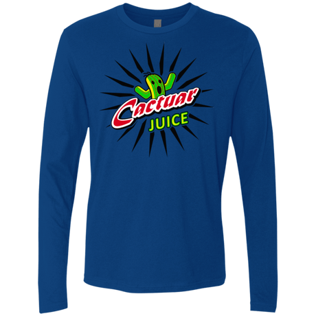 T-Shirts Royal / Small Cactuar juice Men's Premium Long Sleeve