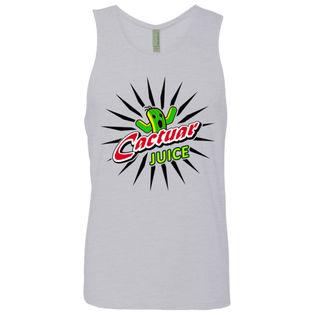 T-Shirts Heather Grey / Small Cactuar juice Men's Premium Tank Top