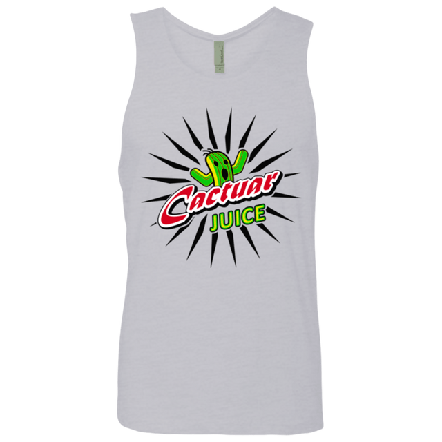 T-Shirts Heather Grey / Small Cactuar juice Men's Premium Tank Top