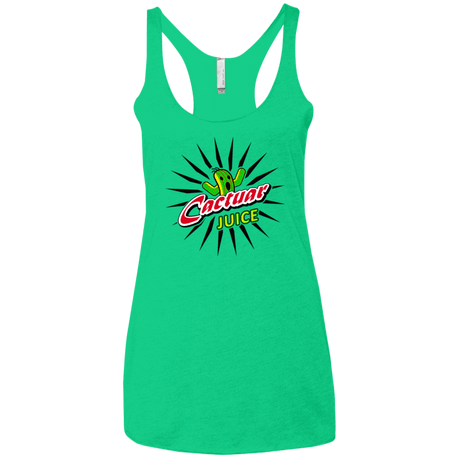 T-Shirts Envy / X-Small Cactuar juice Women's Triblend Racerback Tank