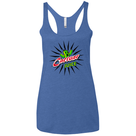 T-Shirts Vintage Royal / X-Small Cactuar juice Women's Triblend Racerback Tank