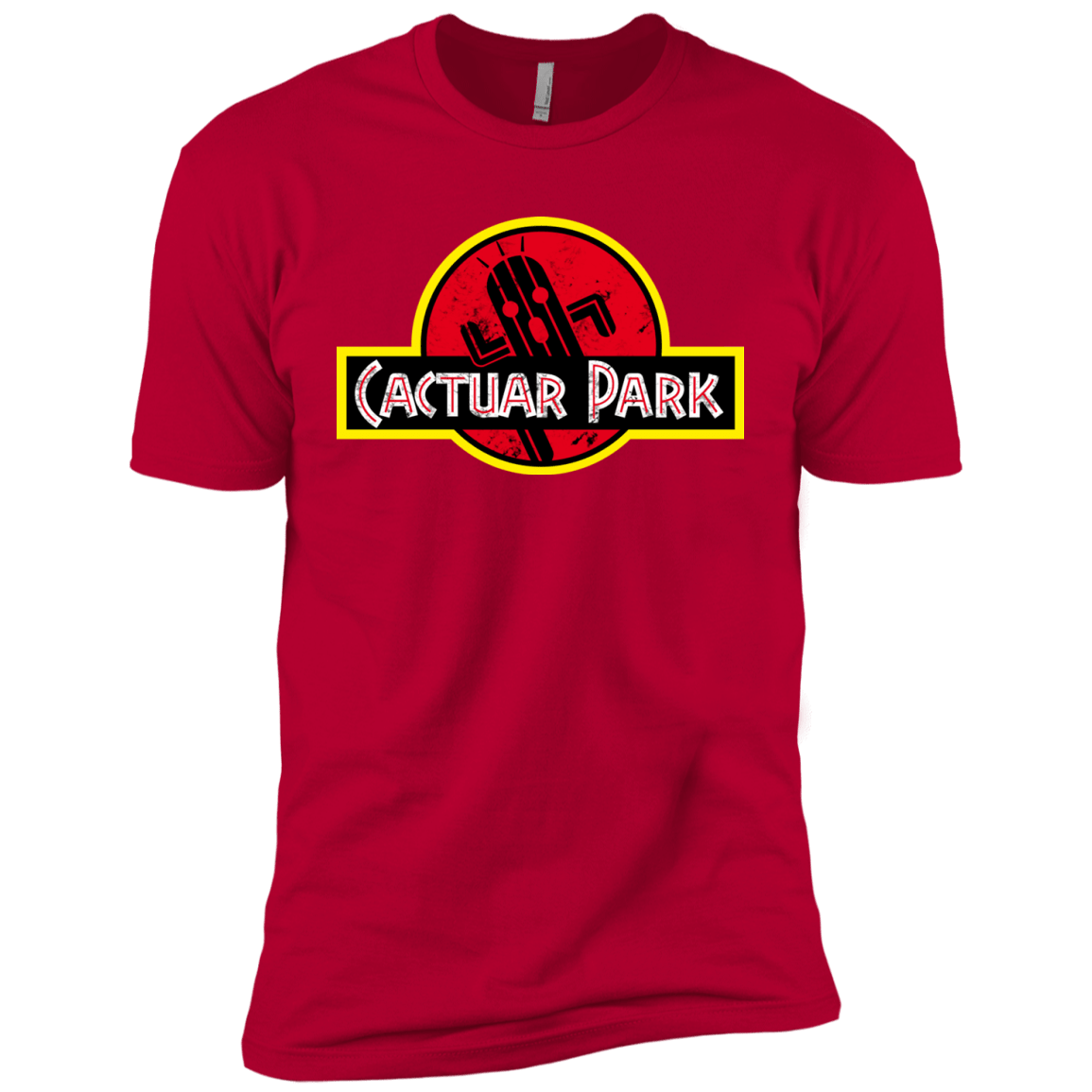 T-Shirts Red / YXS Cactuar Park Boys Premium T-Shirt