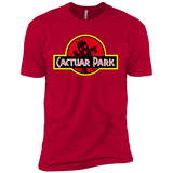 T-Shirts Red / YXS Cactuar Park Boys Premium T-Shirt