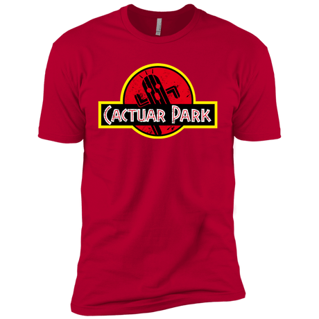 T-Shirts Red / YXS Cactuar Park Boys Premium T-Shirt