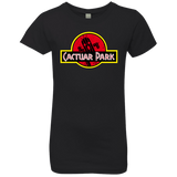 T-Shirts Black / YXS Cactuar Park Girls Premium T-Shirt