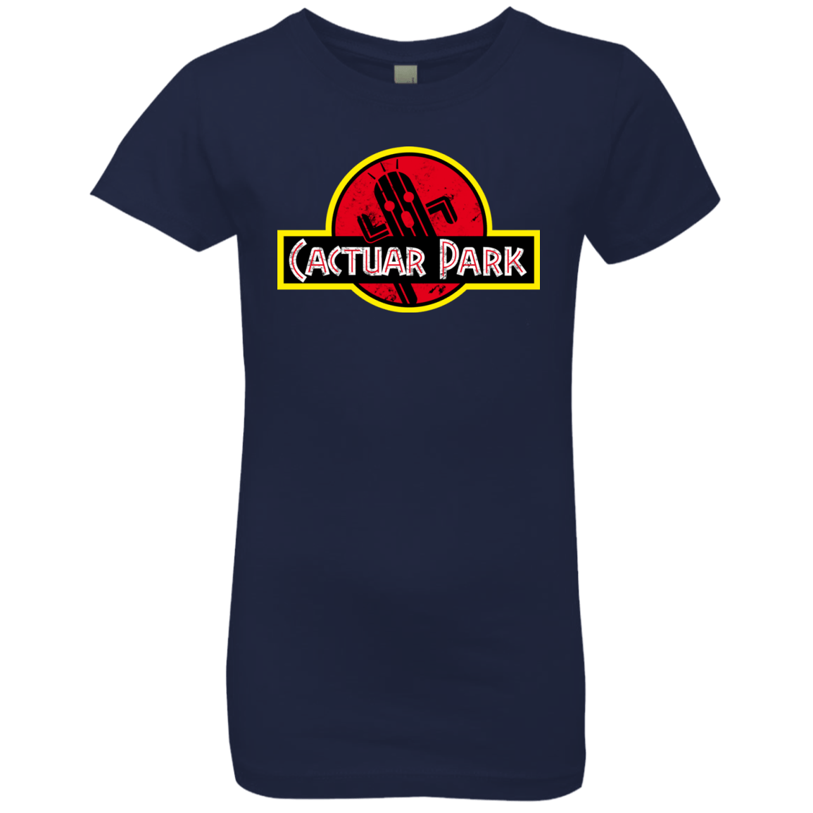 T-Shirts Midnight Navy / YXS Cactuar Park Girls Premium T-Shirt