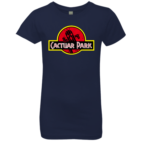 T-Shirts Midnight Navy / YXS Cactuar Park Girls Premium T-Shirt