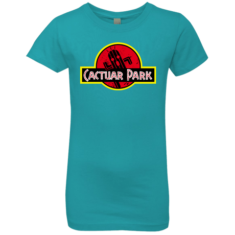 T-Shirts Tahiti Blue / YXS Cactuar Park Girls Premium T-Shirt