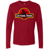 T-Shirts Cardinal / Small Cactuar Park Men's Premium Long Sleeve