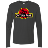 T-Shirts Heavy Metal / Small Cactuar Park Men's Premium Long Sleeve