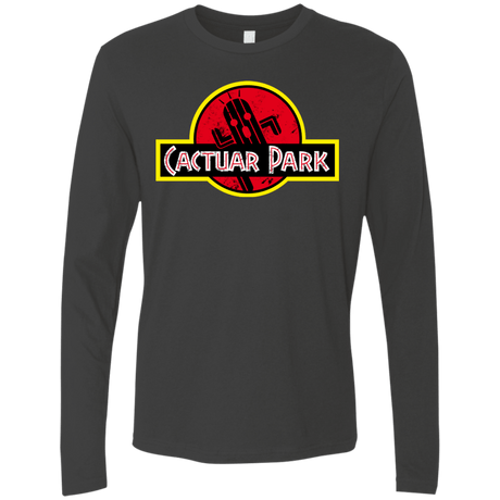 T-Shirts Heavy Metal / Small Cactuar Park Men's Premium Long Sleeve