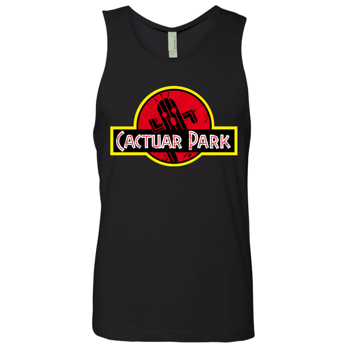 T-Shirts Black / Small Cactuar Park Men's Premium Tank Top