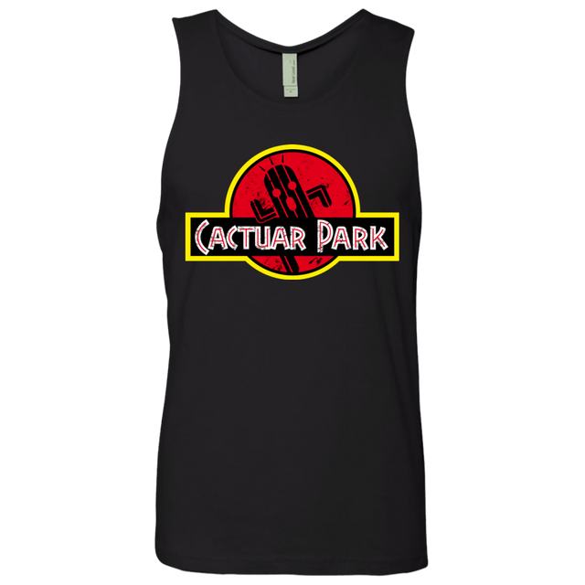 T-Shirts Black / Small Cactuar Park Men's Premium Tank Top