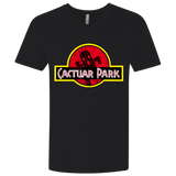 T-Shirts Black / X-Small Cactuar Park Men's Premium V-Neck