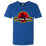 T-Shirts Royal / X-Small Cactuar Park Men's Premium V-Neck