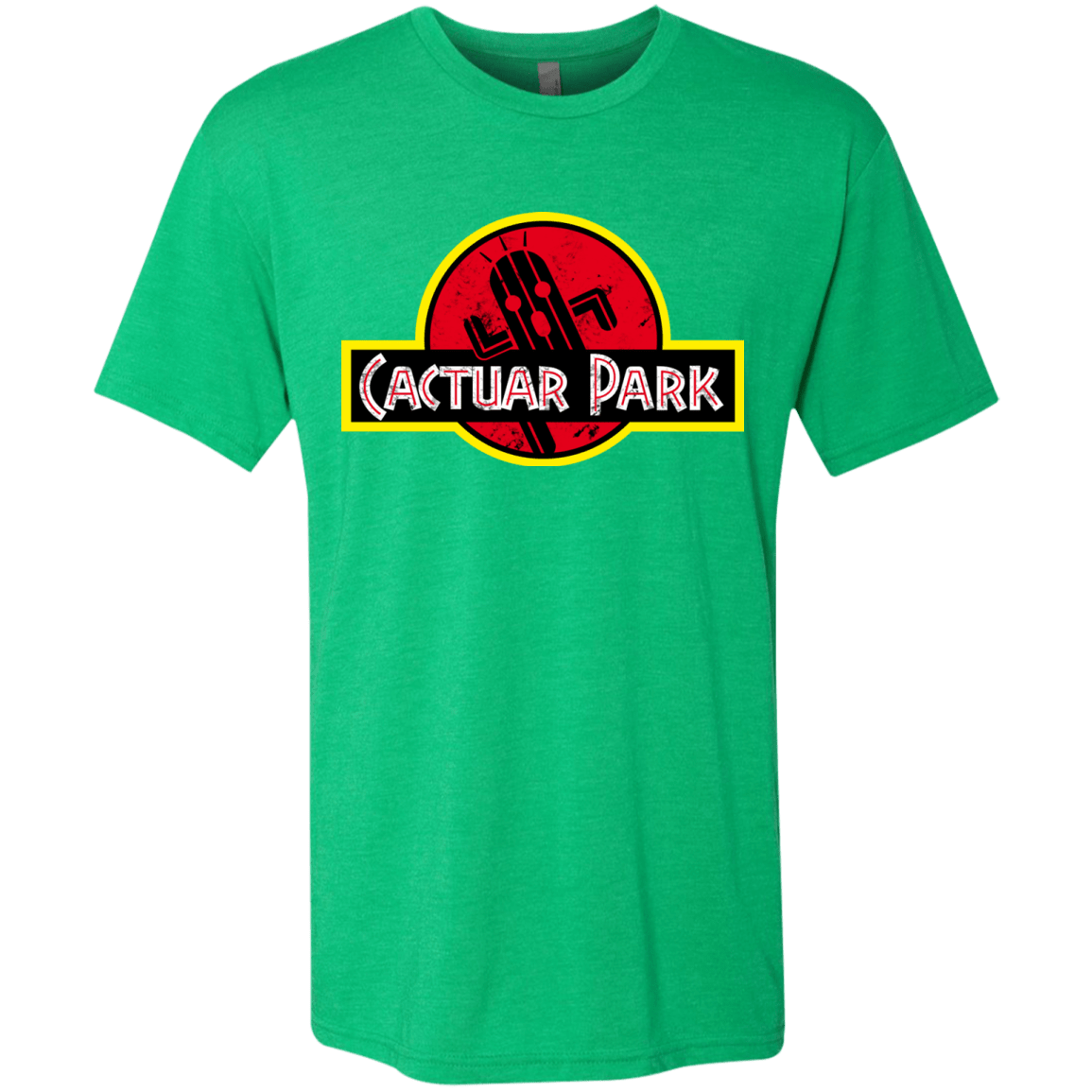 T-Shirts Envy / Small Cactuar Park Men's Triblend T-Shirt