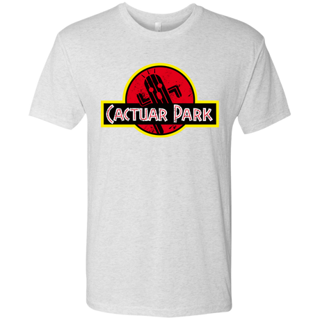 T-Shirts Heather White / Small Cactuar Park Men's Triblend T-Shirt