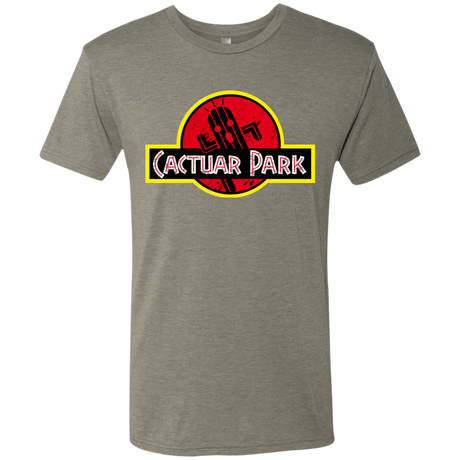 T-Shirts Venetian Grey / Small Cactuar Park Men's Triblend T-Shirt