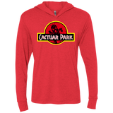 T-Shirts Vintage Red / X-Small Cactuar Park Triblend Long Sleeve Hoodie Tee