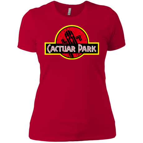 T-Shirts Red / X-Small Cactuar Park Women's Premium T-Shirt
