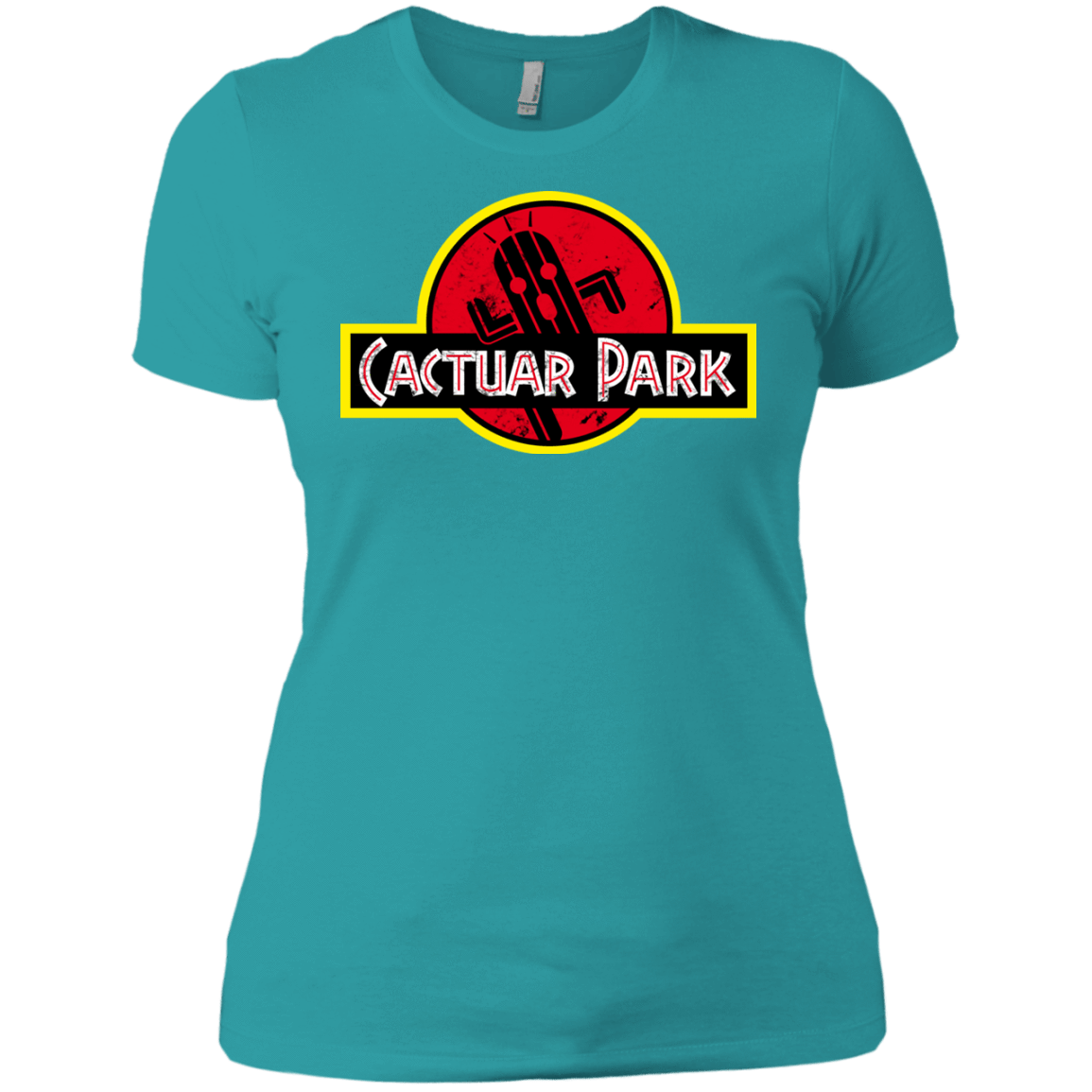 T-Shirts Tahiti Blue / X-Small Cactuar Park Women's Premium T-Shirt