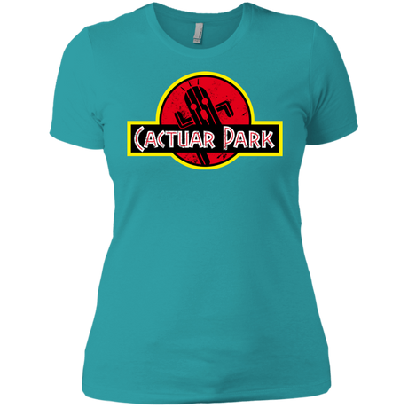 T-Shirts Tahiti Blue / X-Small Cactuar Park Women's Premium T-Shirt
