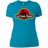 T-Shirts Turquoise / X-Small Cactuar Park Women's Premium T-Shirt