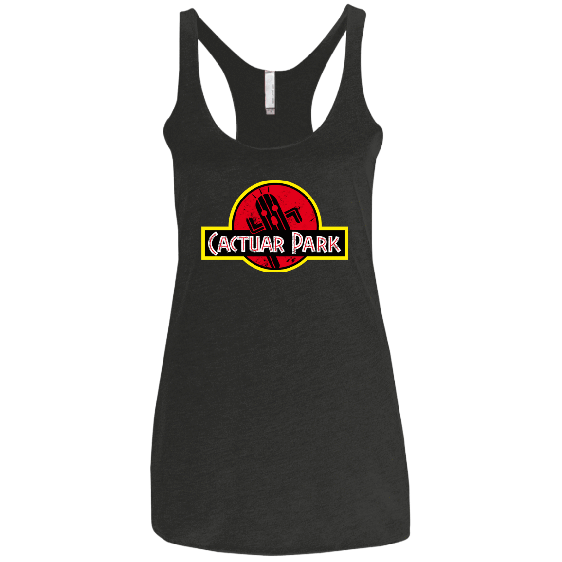 T-Shirts Vintage Black / X-Small Cactuar Park Women's Triblend Racerback Tank