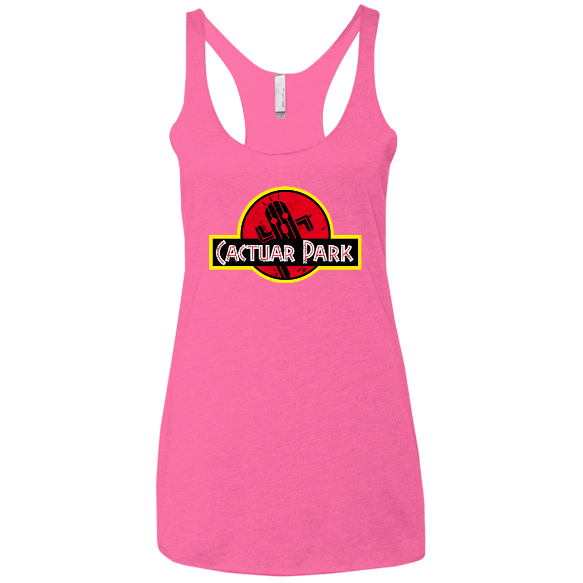 T-Shirts Vintage Pink / X-Small Cactuar Park Women's Triblend Racerback Tank