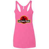 T-Shirts Vintage Pink / X-Small Cactuar Park Women's Triblend Racerback Tank