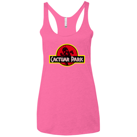 T-Shirts Vintage Pink / X-Small Cactuar Park Women's Triblend Racerback Tank