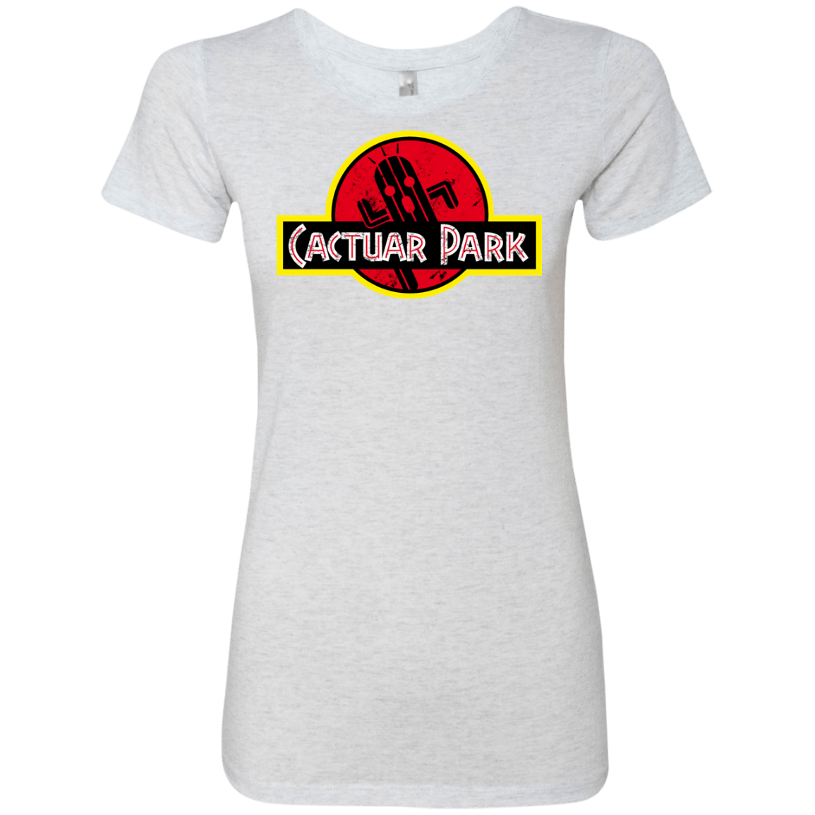 T-Shirts Heather White / Small Cactuar Park Women's Triblend T-Shirt