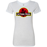 T-Shirts Heather White / Small Cactuar Park Women's Triblend T-Shirt