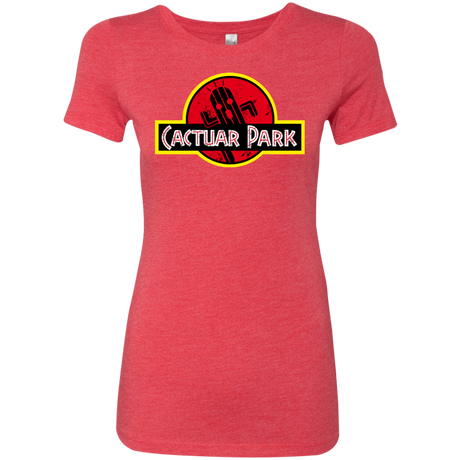 T-Shirts Vintage Red / Small Cactuar Park Women's Triblend T-Shirt