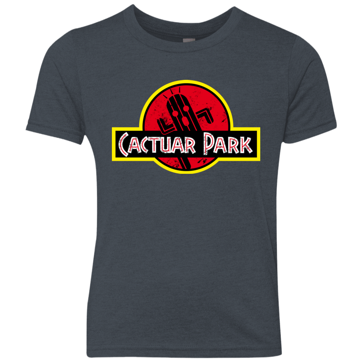 T-Shirts Vintage Navy / YXS Cactuar Park Youth Triblend T-Shirt