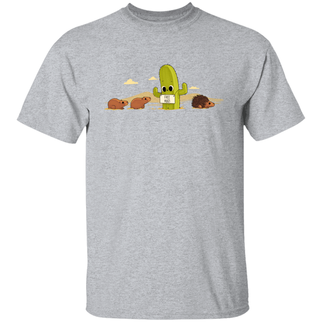 T-Shirts Sport Grey / S Cactus Hug T-Shirt