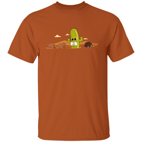 T-Shirts Texas Orange / S Cactus Hug T-Shirt