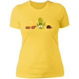 T-Shirts Vibrant Yellow / S Cactus Hug Women's Premium T-Shirt