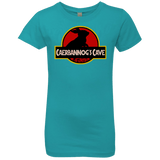 T-Shirts Tahiti Blue / YXS Caerbannog Cave Girls Premium T-Shirt